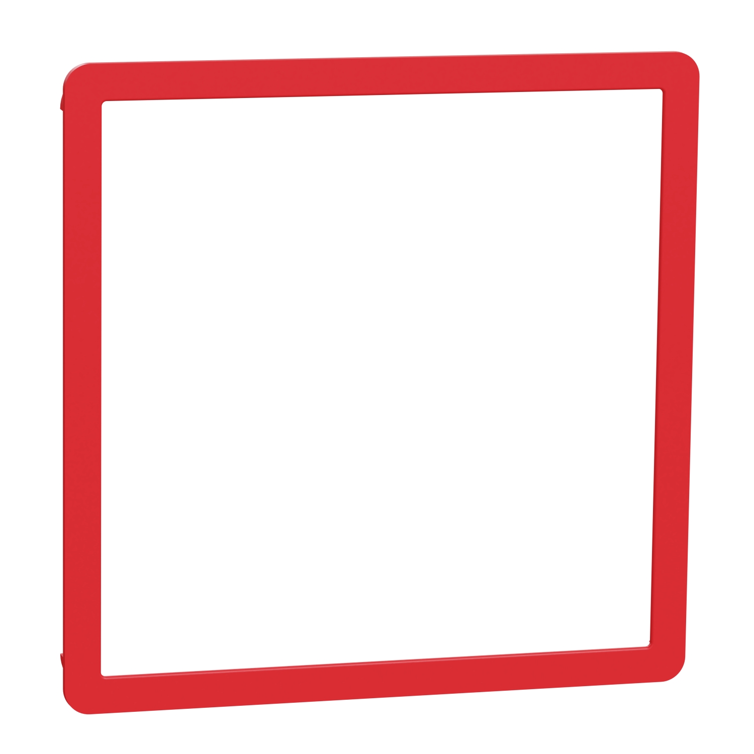Rámeček dekorativní Schneider Electric Unica Nová Studio Outline jednonásobný red