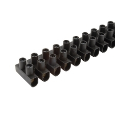 EL 1001050 Svorkovnice instalační EKL 2 S, 12x2,5÷10mm2, T80, PP, černá, povrch. uprav. ocel/8816819