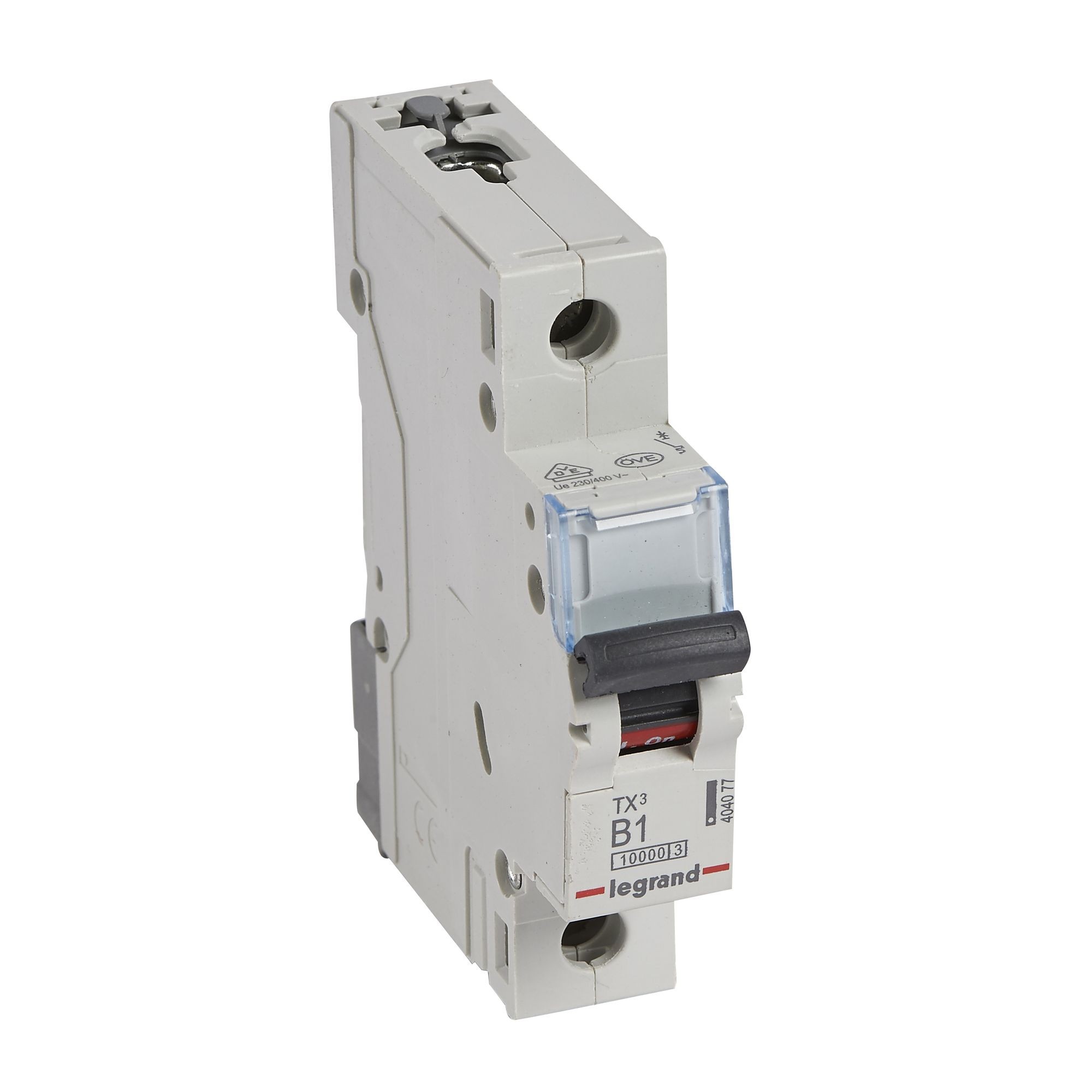 Jistič jednopólový LEGRAND 404077 TX3 1P B1 10000A