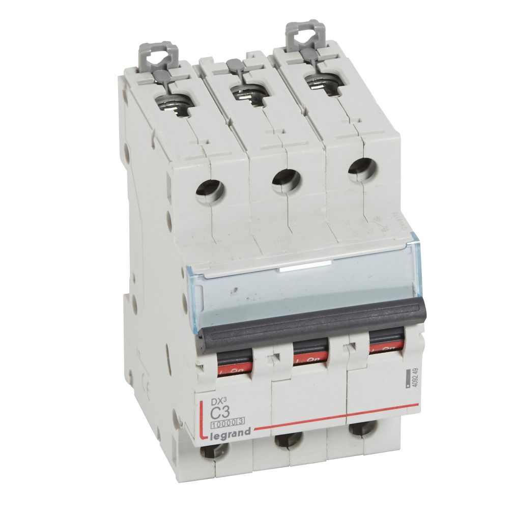 Jistič třípolový LEGRAND 409249 DX3 3P C3 10000A/16KA