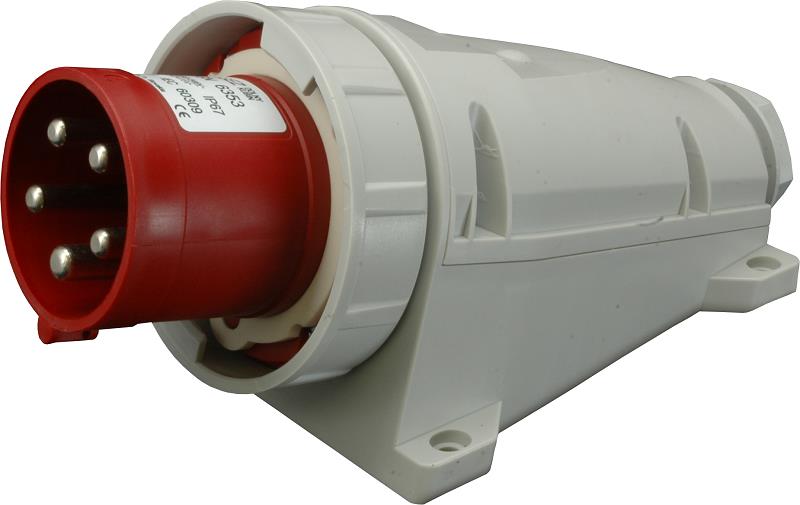 SEZ IPGN 6353 Nástěnná přívodka 400 V, IP 67, 63 A, 5-pól