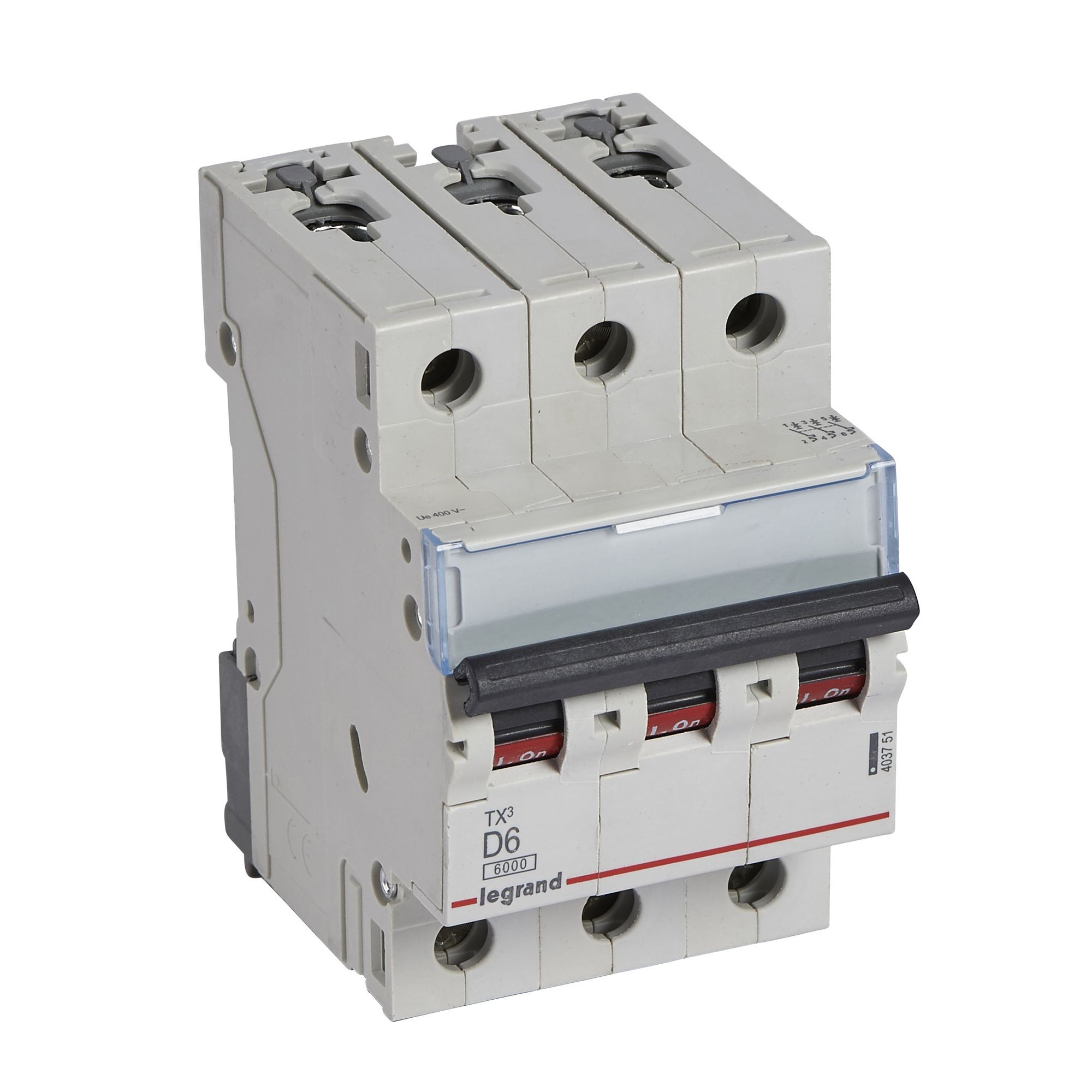 Jistič třípolový LEGRAND 403751 TX3 3P D6 6000A