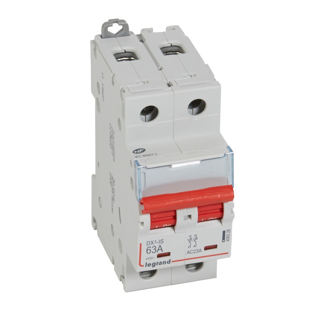 LEG 406528 DX3 VYPÍNAČ 2P 63A 400V SIG OV
