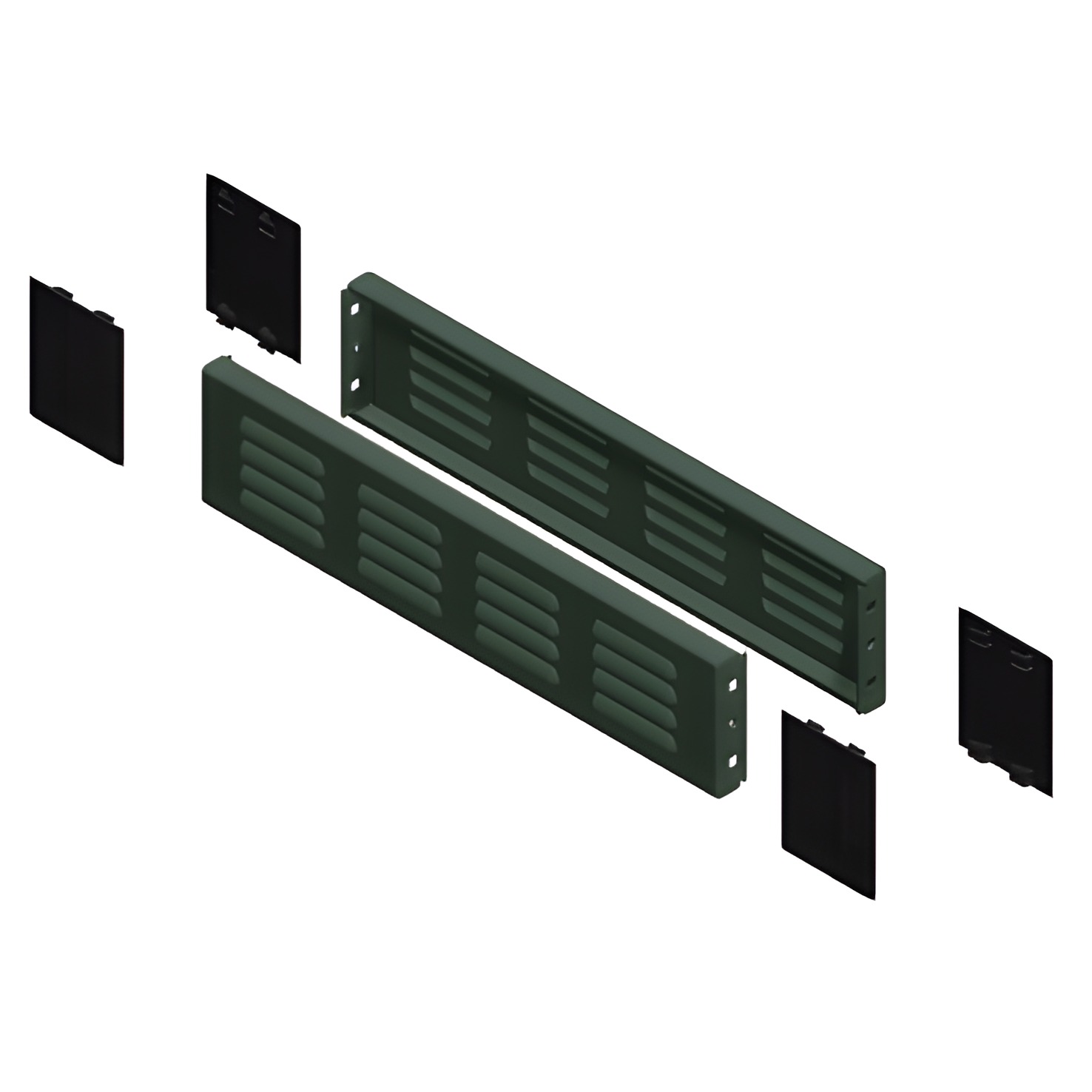 SCHN NSYSPV6100 2 boční ventilační panely soklu 600x100