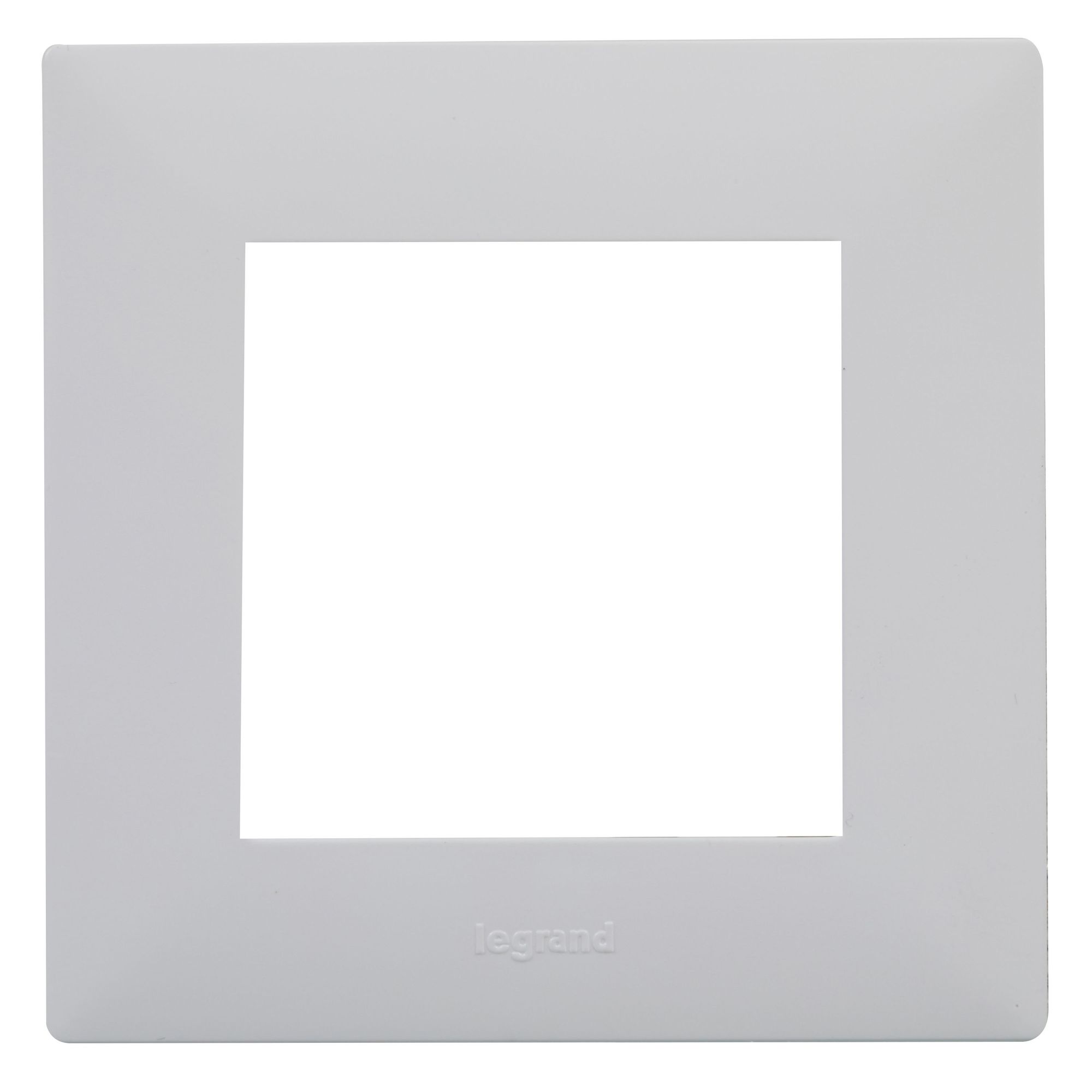 Rámeček jednonásobný LEGRAND NILOÉ STEP 863191, bílá