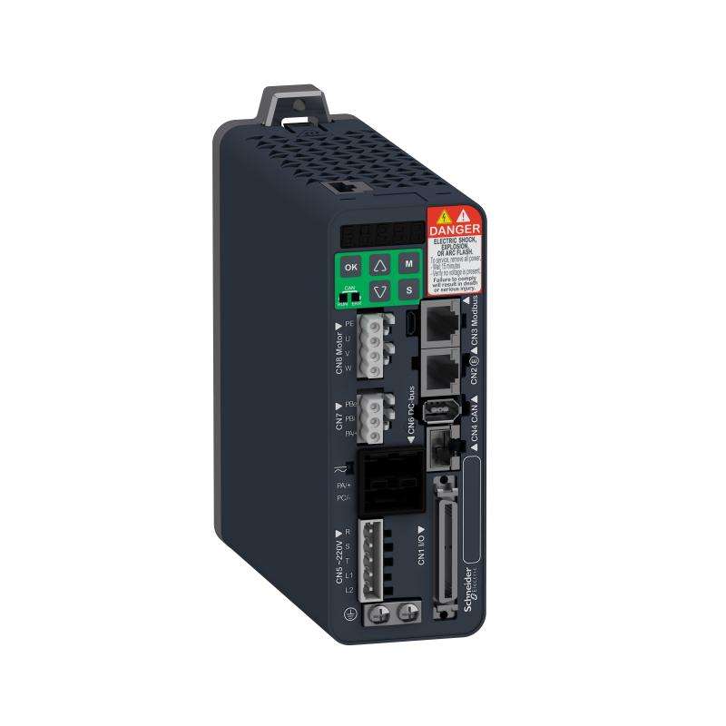 SCHN LXM28EU04M3X Servoměnič Lexium 28, 1/3 x 230 V / 50 Hz, řízení EtherCAT, 400W