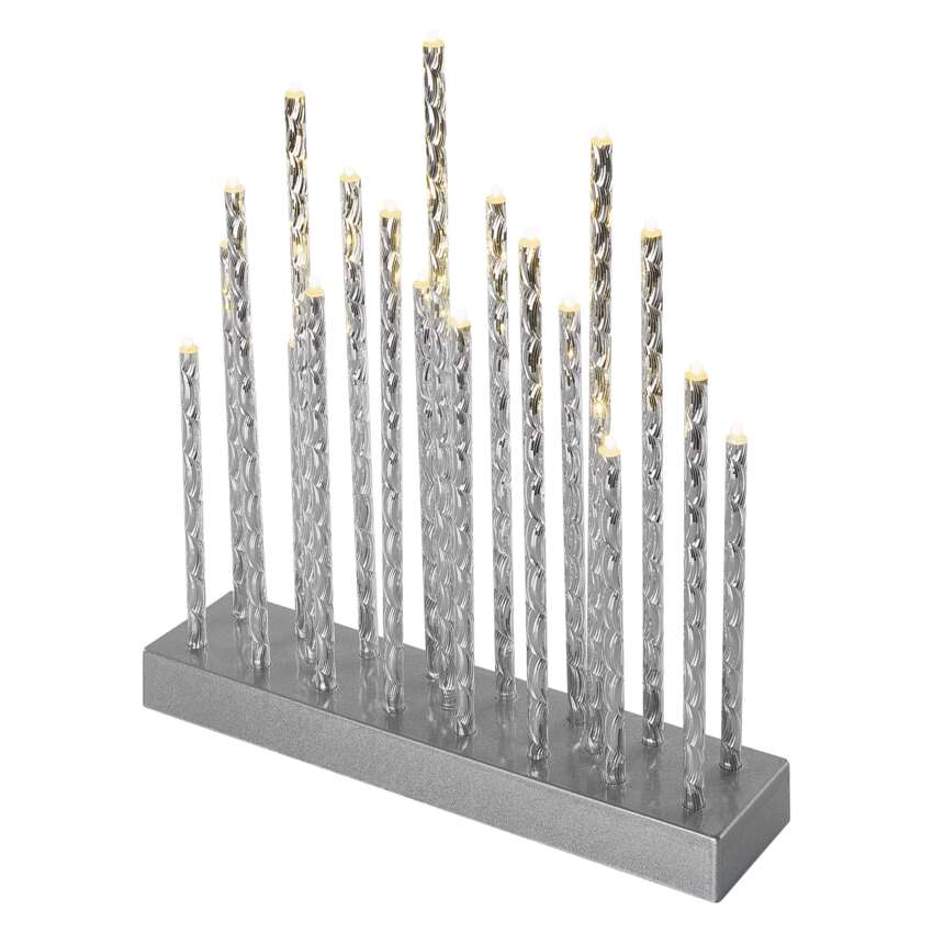 EMOS DCAW02 19LED CANDLE STAND SILVER WW
