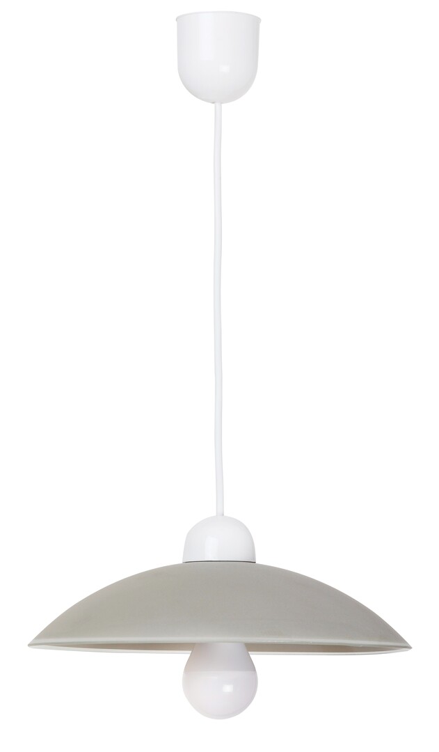 Závěsné svítidlo Cupola range šedá E27 1×60W RABALUX 1408
