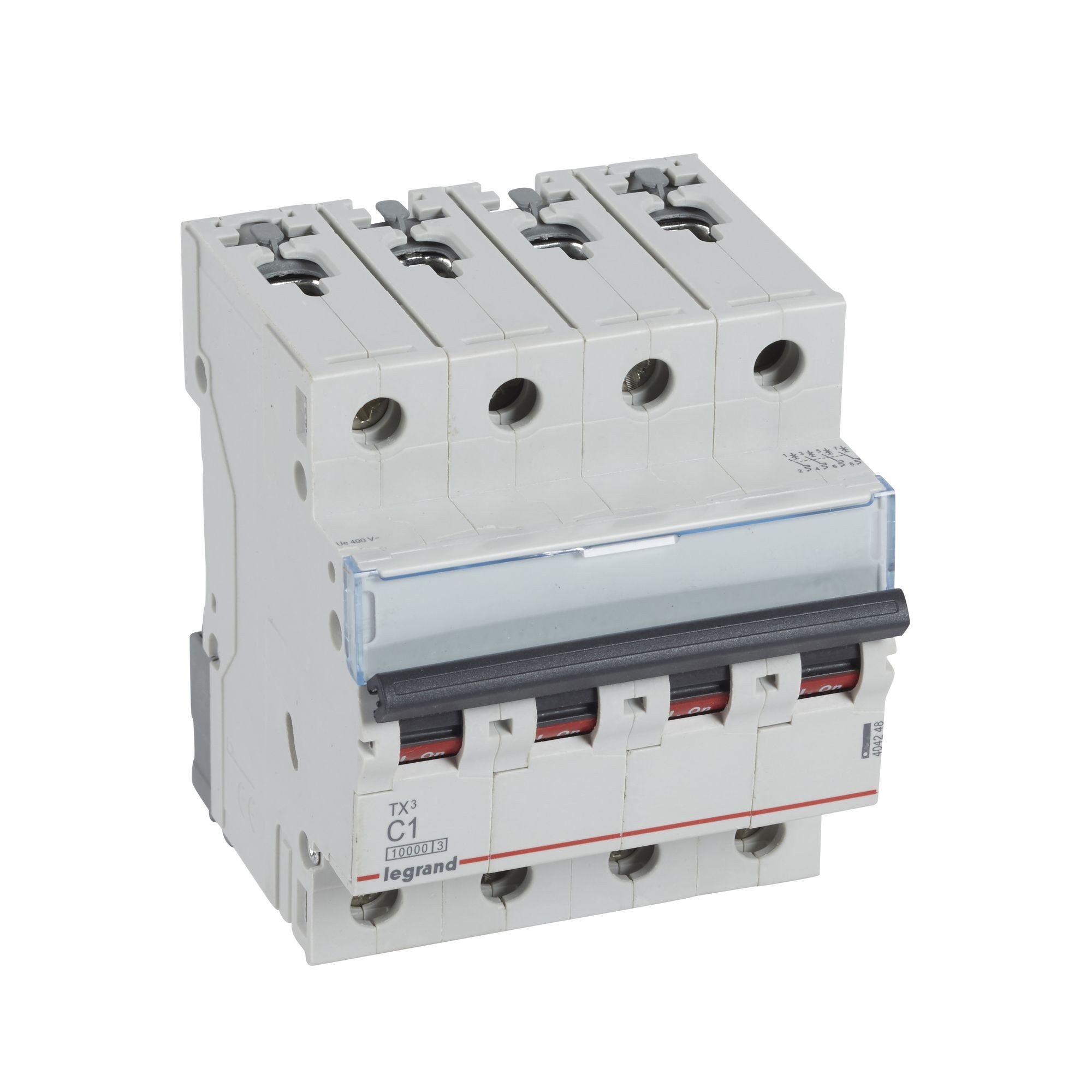 Jistič čtyřpolový LEGRAND 404248 TX3 4P C1 10000A