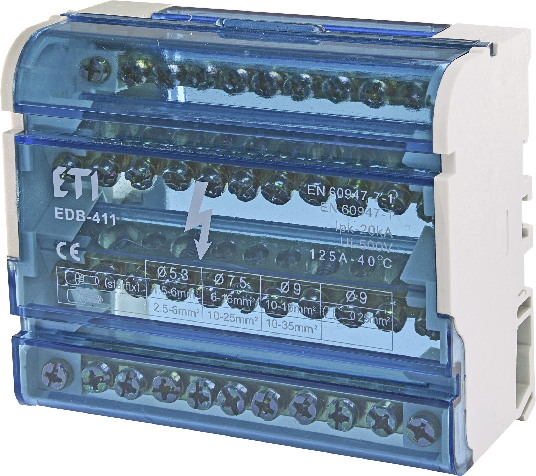 ETI 001102304 distribuční blok, EDB-411