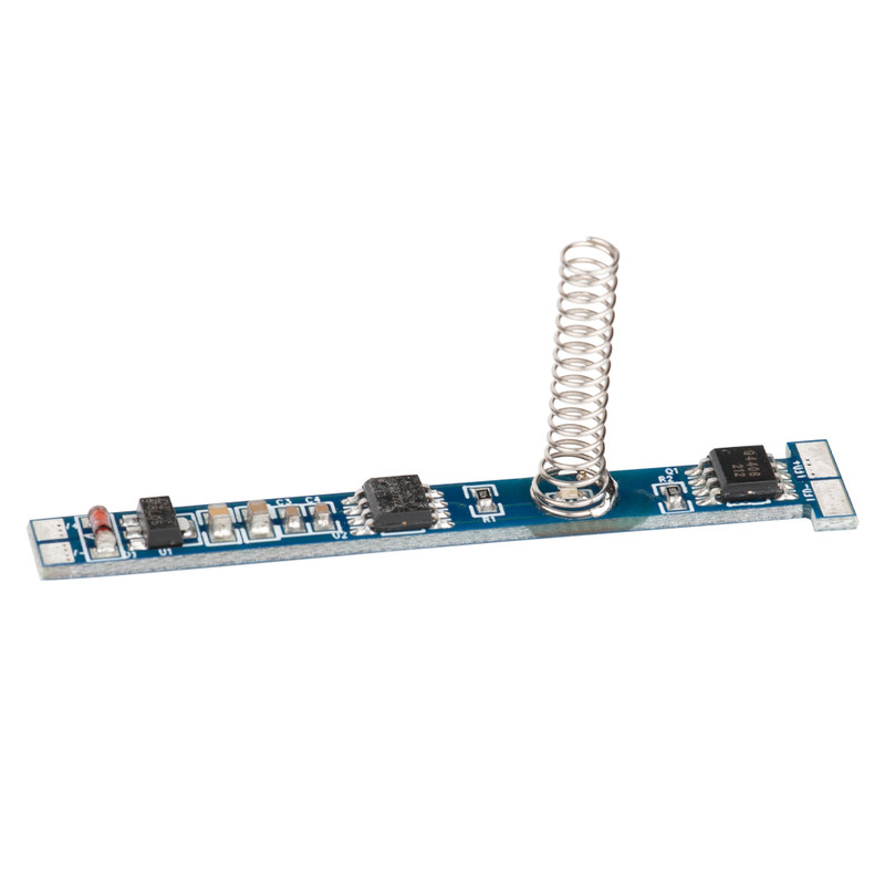 Stmívač dotykový MC LED LED pásku do hliníkových profilů, 6mm, s pružinou, max. 4A