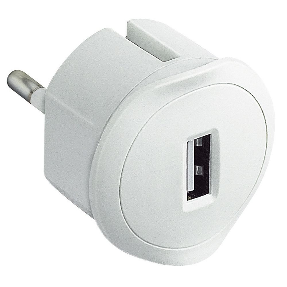 Adaptér USB do zásuvky LEG 050680 bílá