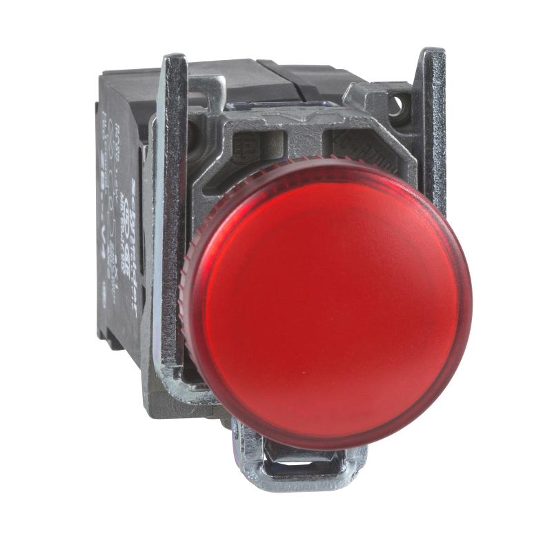 SCHN XB4BV5B4 Signálka s LED 400 V, rudá