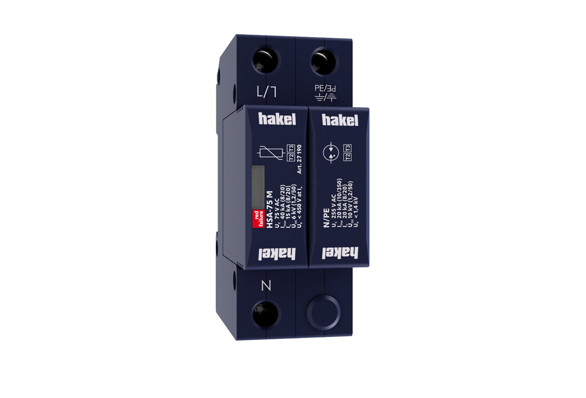 HAKEL 27500 HSA-75/1+1 M SPD typ 2+3