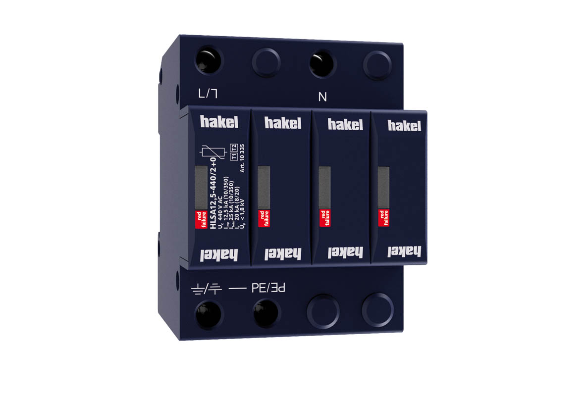 HAKEL 10335 HLSA12,5-440/2+0 SPD typ 1+2