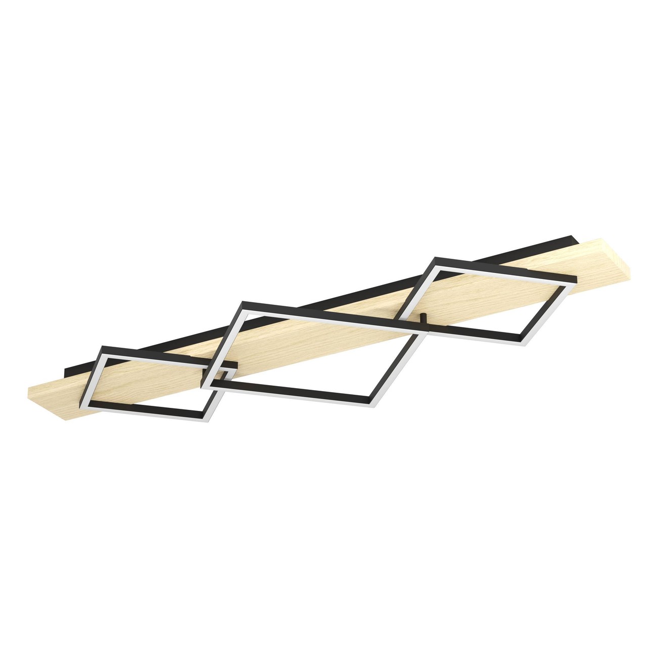 Stropní svítidlo BOYAL černá 1010×405 mm 2x13W|1x16W EGLO