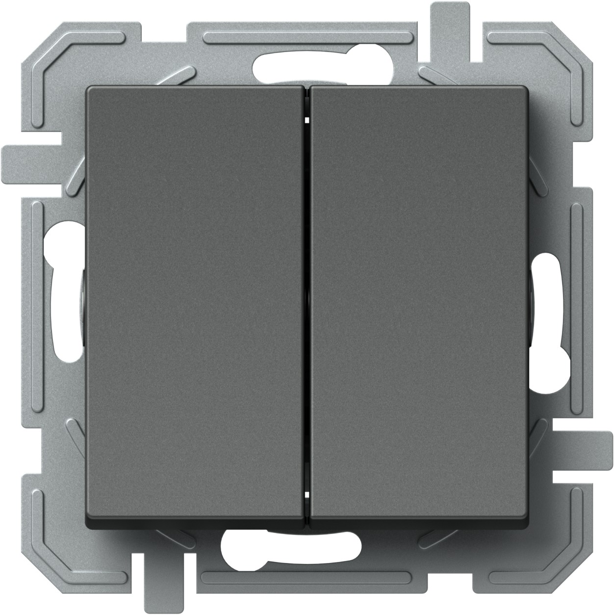 TEM SPÍNAČ SÉRIOVÝ 10AX 250V~ AT XO antracit