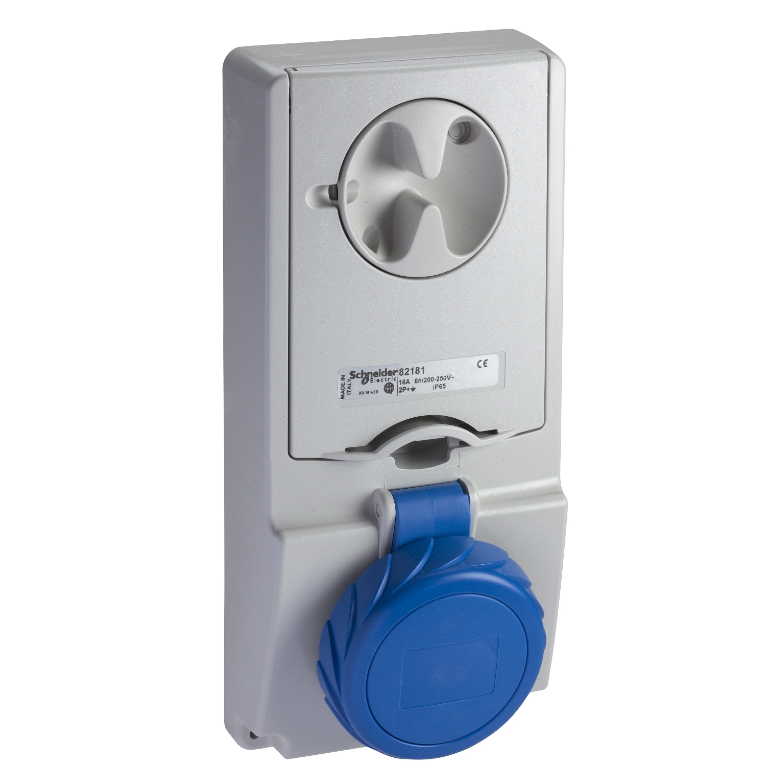 SCHN 82181 Unika zásuvka 16A 2P+PE 250V IP65