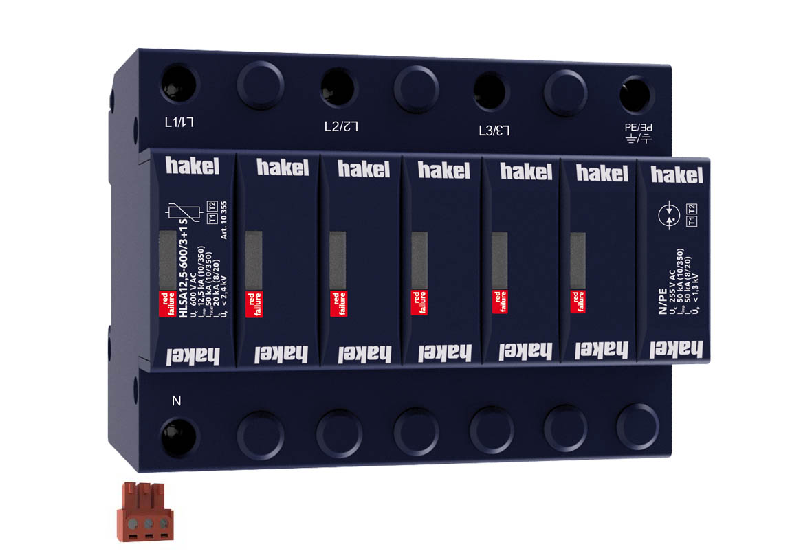 HAKEL 10355 HLSA12,5-600/3+1 S SPD typ 1+2