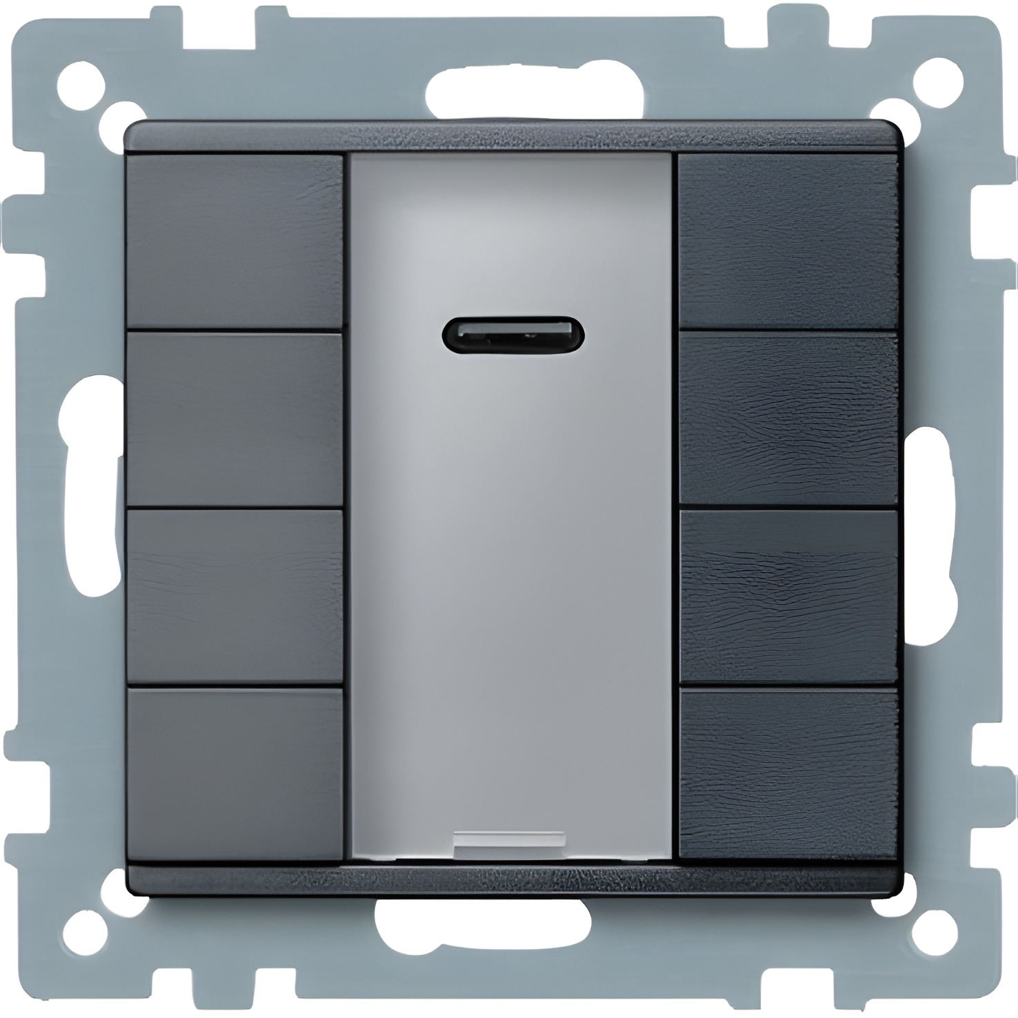 SCHN MTN627914 KNX tlač. panel 4-násobný plus + IČ přijímač, Antracit, System M