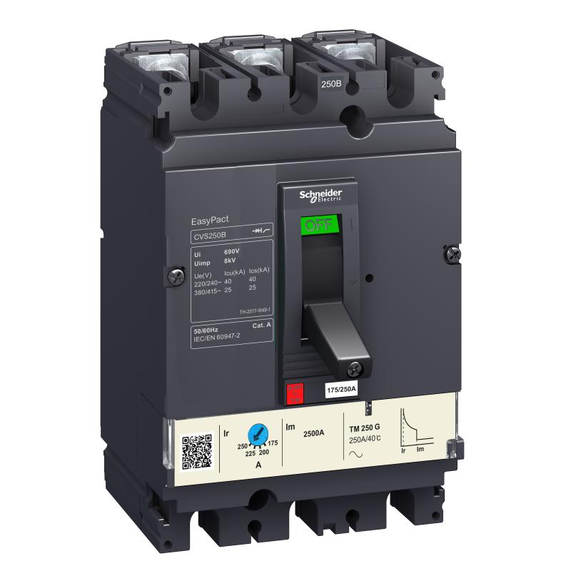 SCHN LV525439 CVS250F MA220 3P 36kA