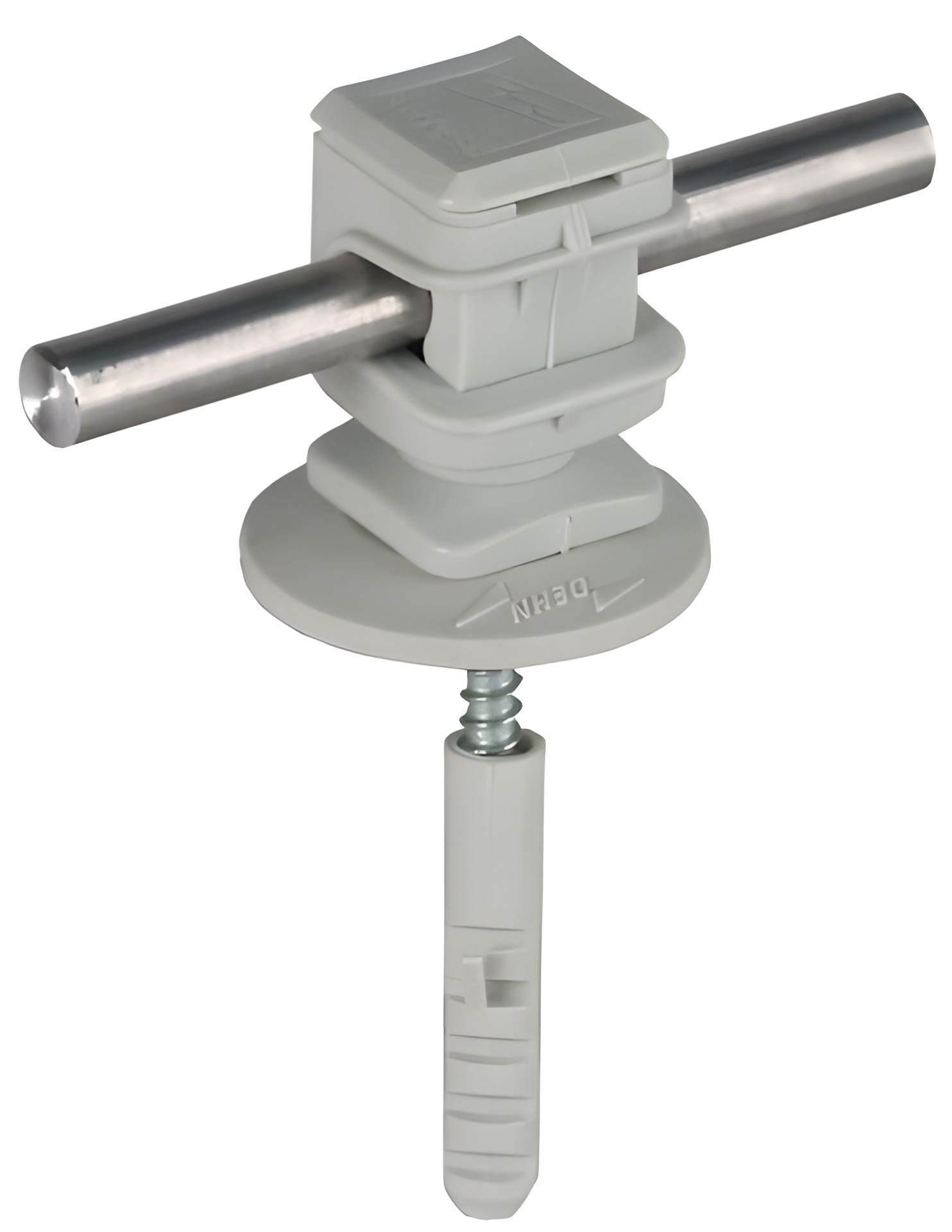 DEHN 204120  Podpěra vedení snap, plast šedý pro prům. 8mm, s hmoždinkou 8mm a vrutem DEHN DEHN