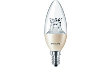 PHI MASTER LEDcandle DT 8-60W E14 827-822 B40 CL