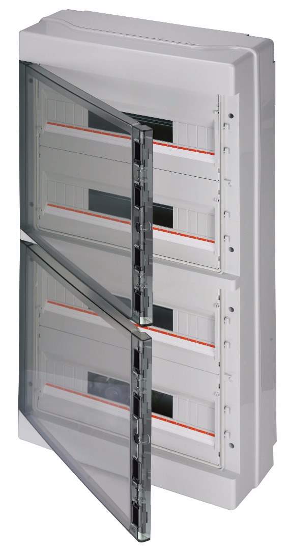 Rozvodnice nástěnná MALPRO C.14572M Skříň D-BOX 72, 420x885x150 mm, 72 mod., IP65