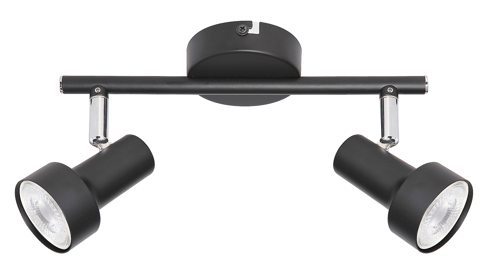Bodové svítidlo Konrad černá GU10 2×50W RABALUX 5323