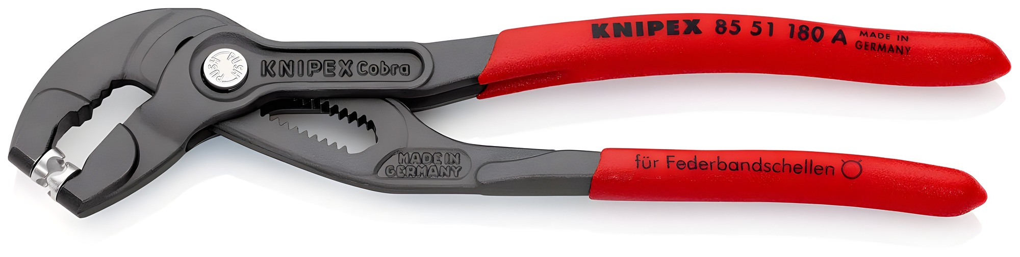 KNIPEX 85 51 180 A Kleště na hadicové spony