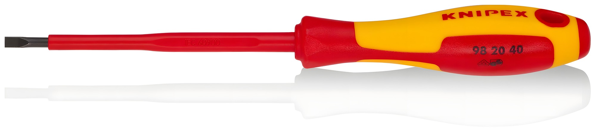 KNIPEX 98 20 40 Šroubovák plochý
