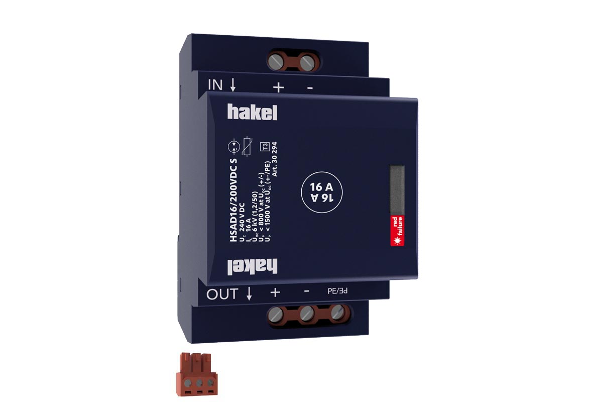 HAKEL 30294 HSAD16/200VDC S SPD typ 3 DC