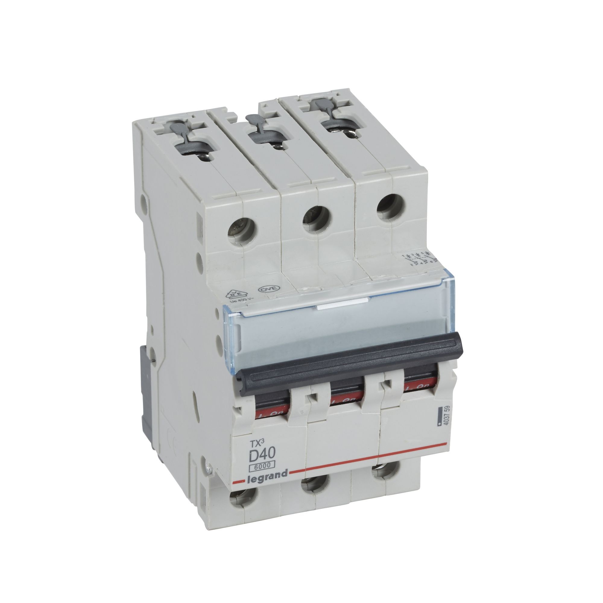 Jistič třípolový LEGRAND 403759 TX3 3P D40 6000A