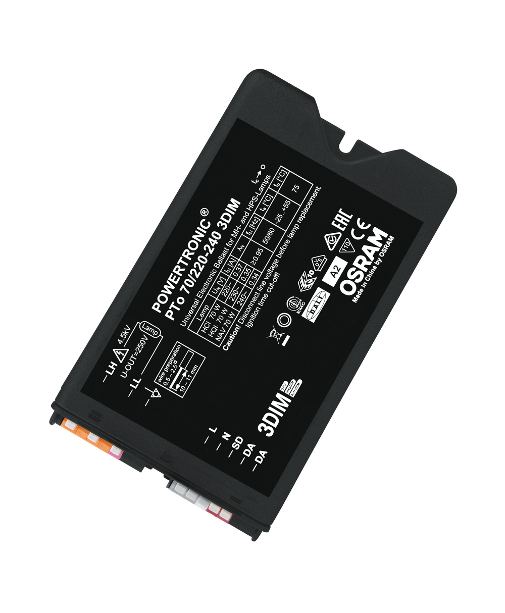 Předřadník elektronický OSRAM PTO 70/220-240 3DIM