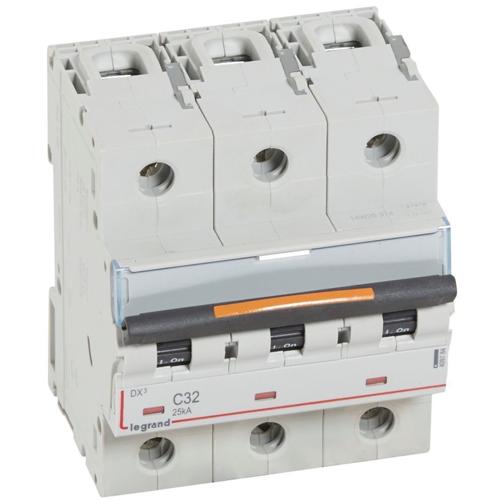 Jistič třípolový LEGRAND 409784 DX3 3P C32 25KA