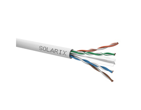 INTLK 26100001 SXKD-6-UTP-PVC  Instalační kabel Solarix CAT6 UTP PVC Eca 305m/box