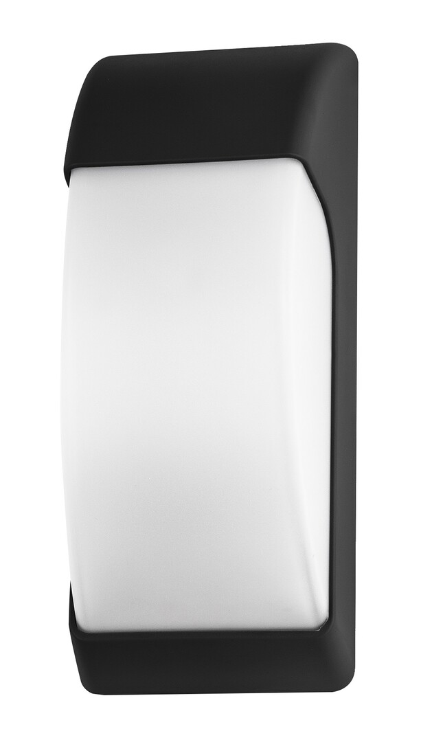 Venkovní nástěnné svítidlo Opole matná černá E27 1×12W RABALUX 7796
