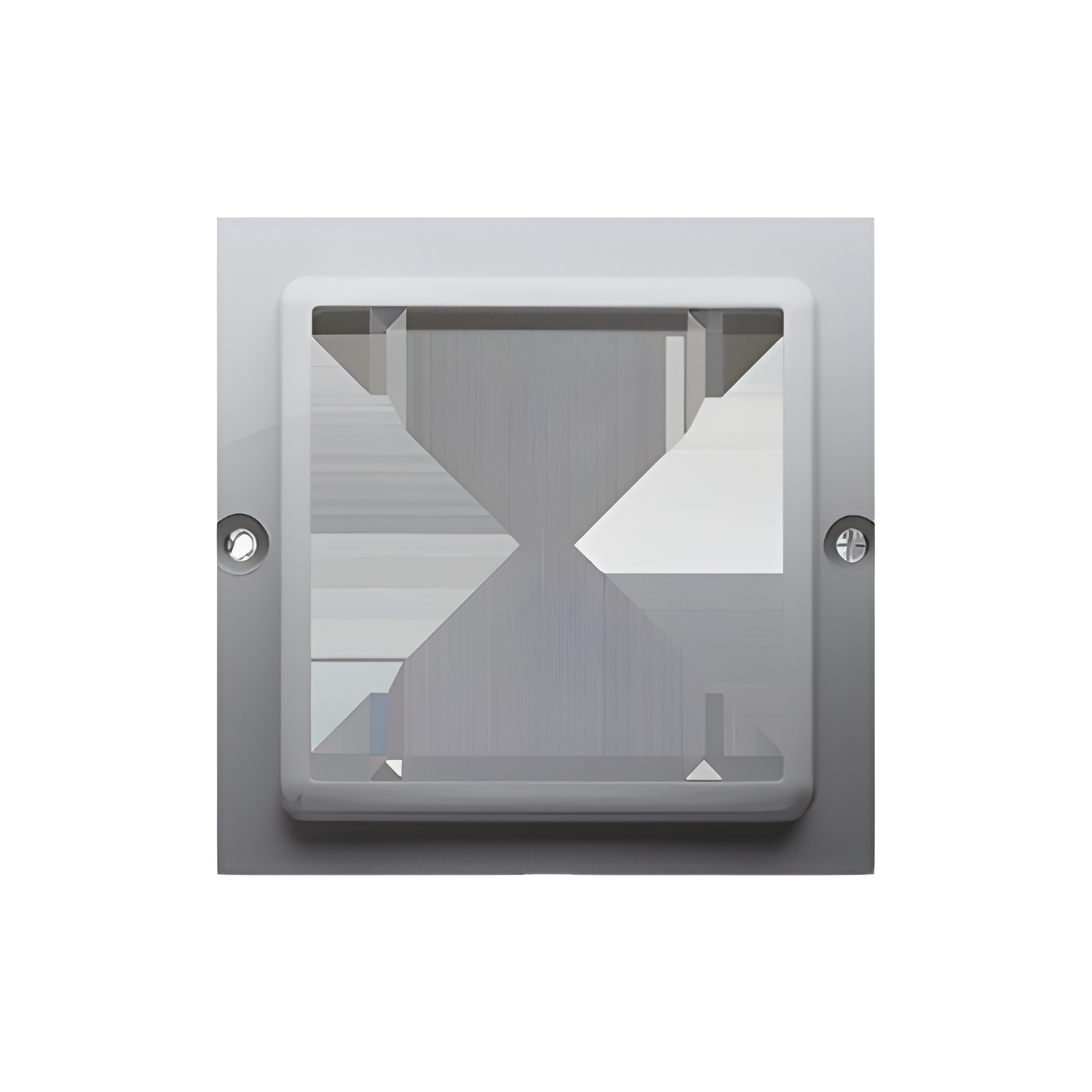 Adaptér přechodový SIMON BASIC BMA45/21, (průchodka) pro zařízení standardu 45 × 45 mm, ocelová