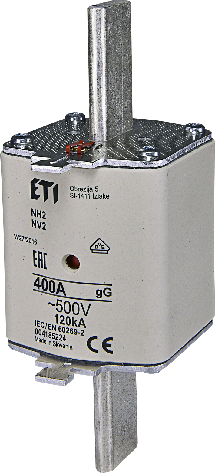 ETI 004185224 pojistka, NH2 gG 400A/500V
