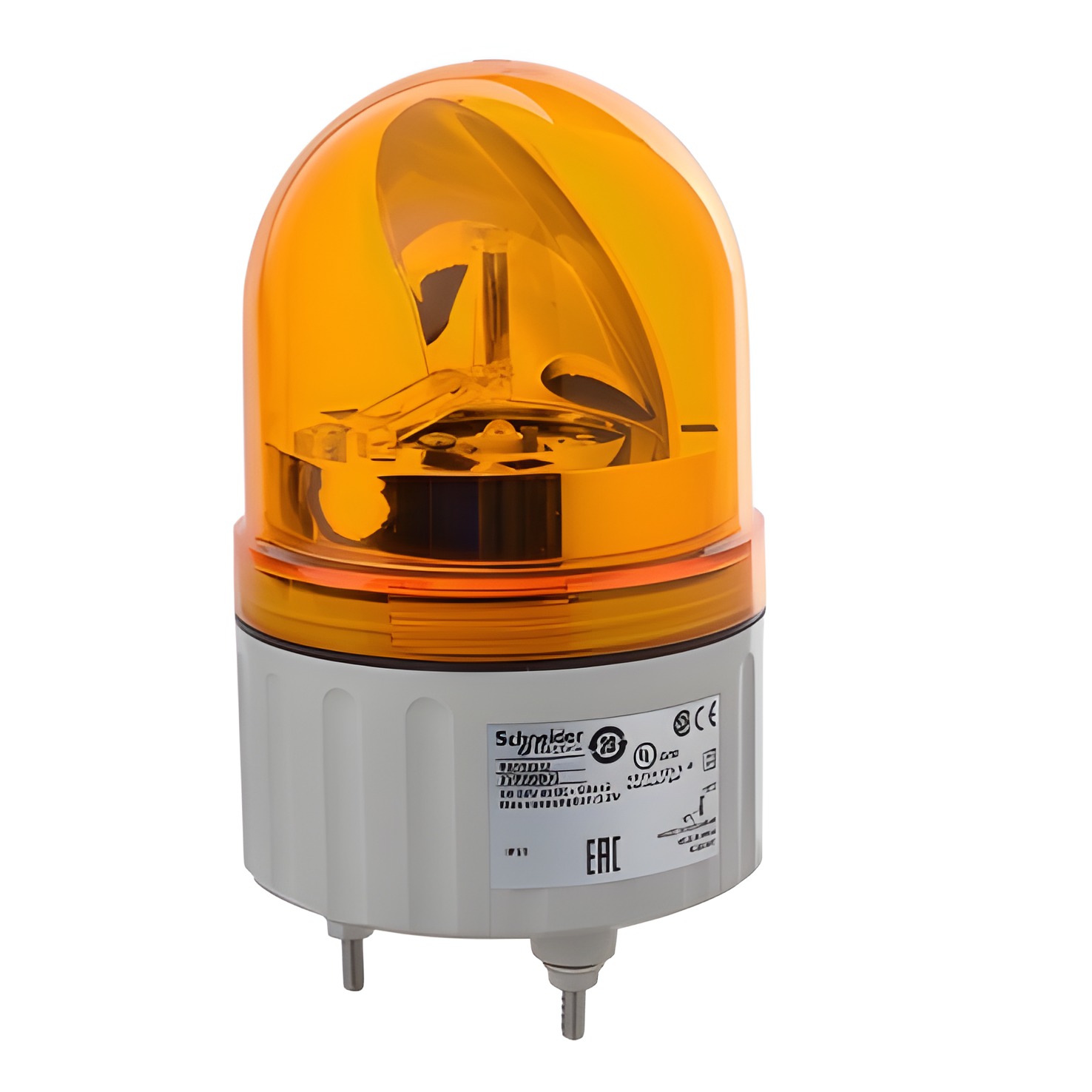 SCHN XVR08B05 Rotační maják, 84mm,LED 24V,Oranžová