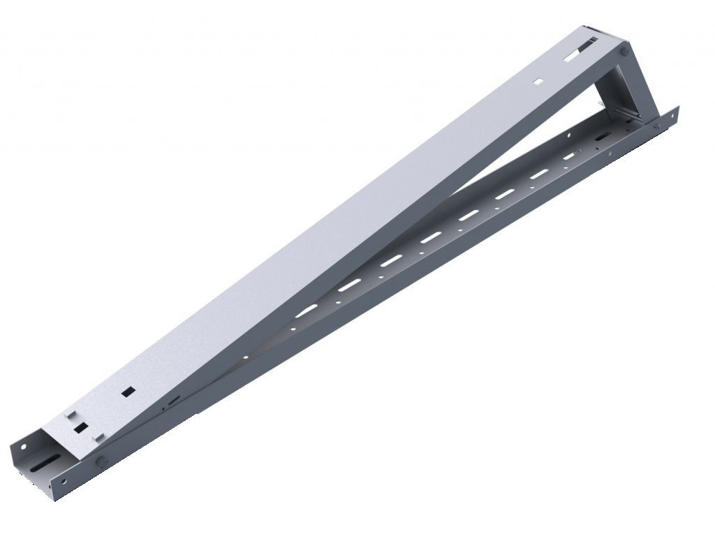 Konstrukce JIH 15° BASIC pro panel šířky 107-114cm bez patek/bez gum