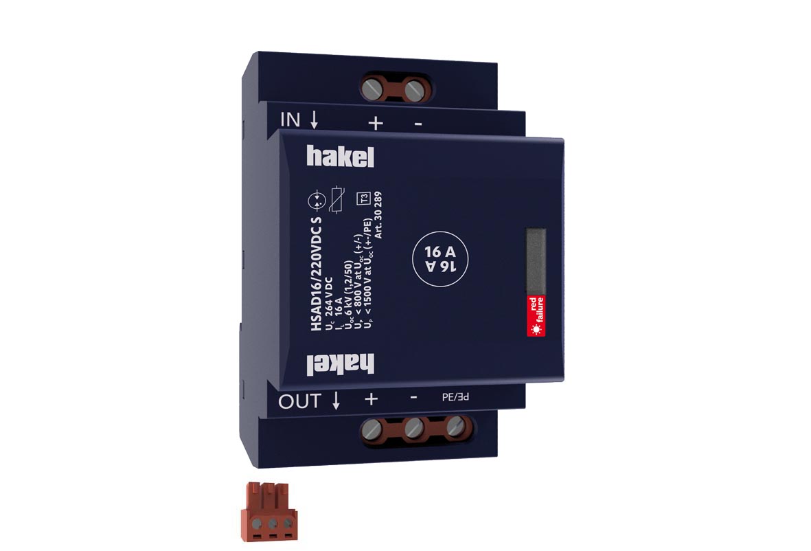HAKEL 30289 HSAD16/220VDC S SPD typ 3 DC