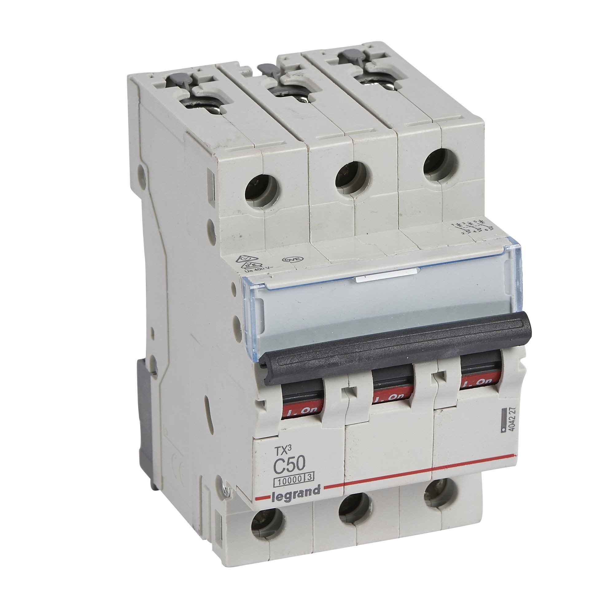 Jistič třípolový LEGRAND 404227 TX3 3P C50 10000A