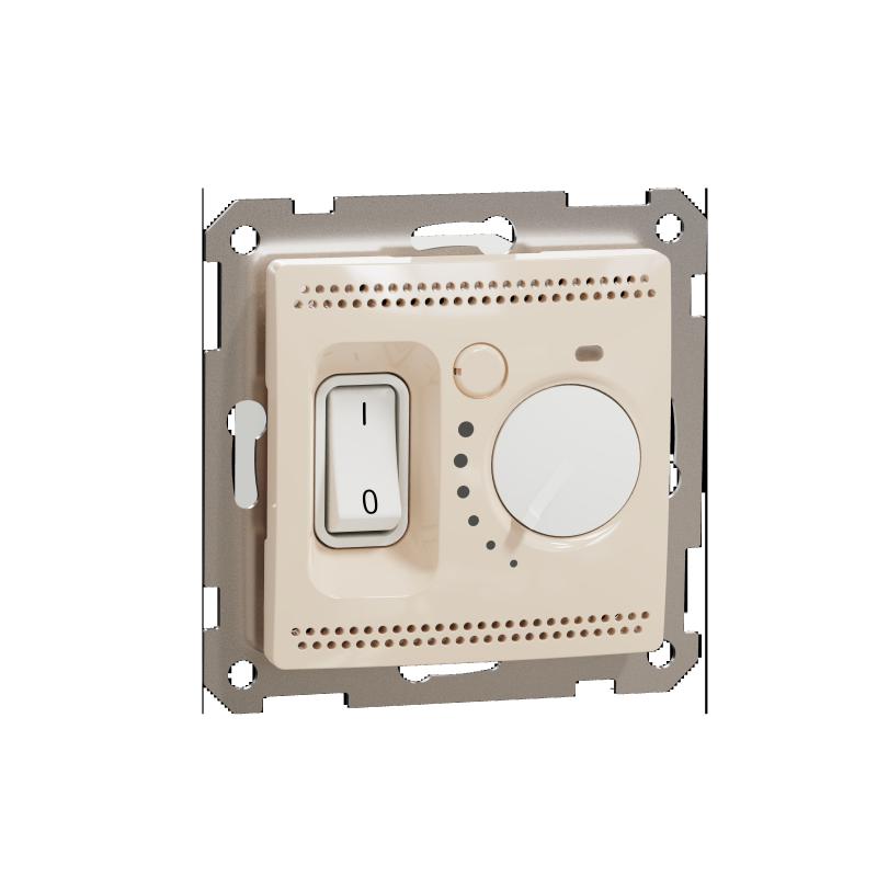 SCHN SDD112506 Sedna D/E - Prostorový termostat 16A, Béžová