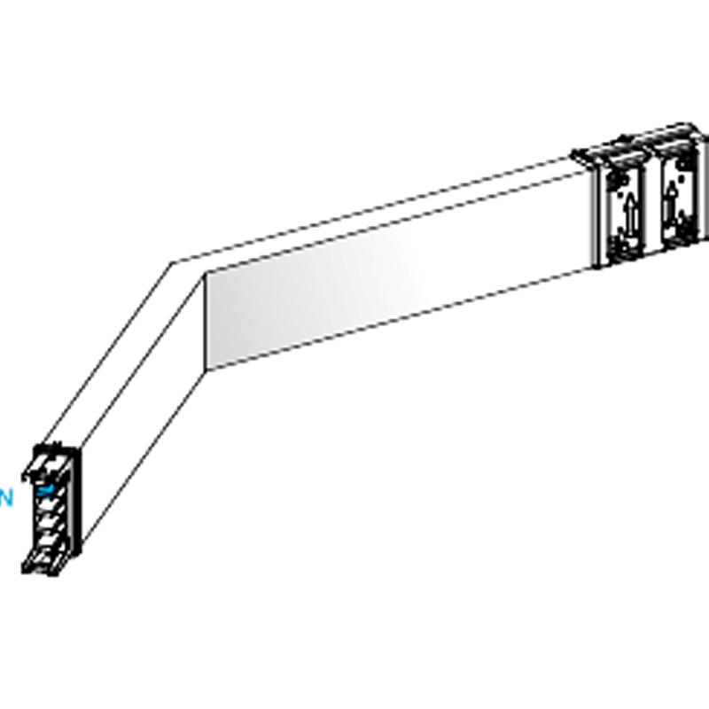 SCHN KSA250DLC43B Koleno 250 A horizontální na míru