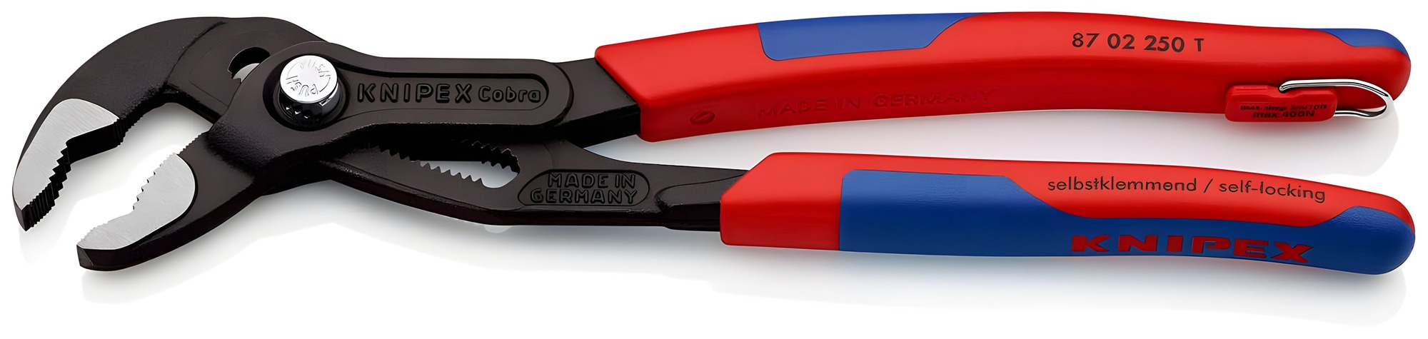 KNIPEX 87 02 250 T Kleště instalatérské Cobra TT