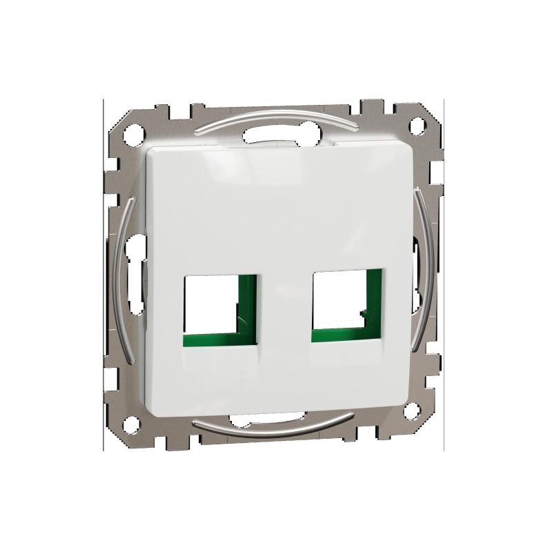 SCHN SDD111443C Sedna D/E - Kryt pro RJ45 SYSTIMAX UTP, Bílá