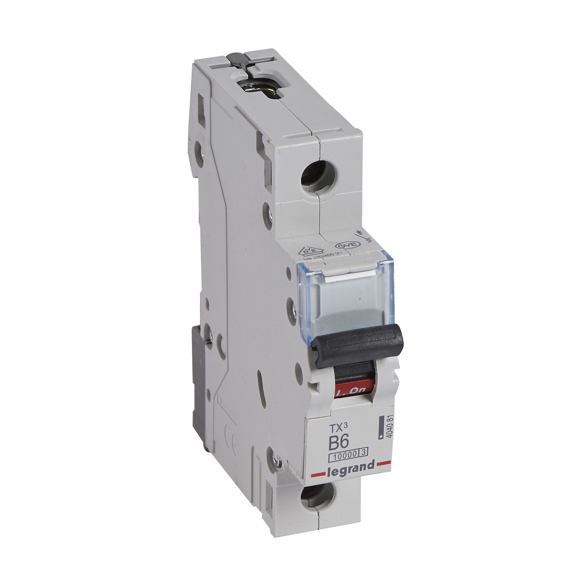 Jistič jednopólový LEGRAND 404081 TX3 1P B6 10000A