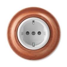 ABB 5520K-C03459 52 Jiné systémy zásuvek Zásuvka jednonásobná s ochrannými kontakty (podle DIN), s c