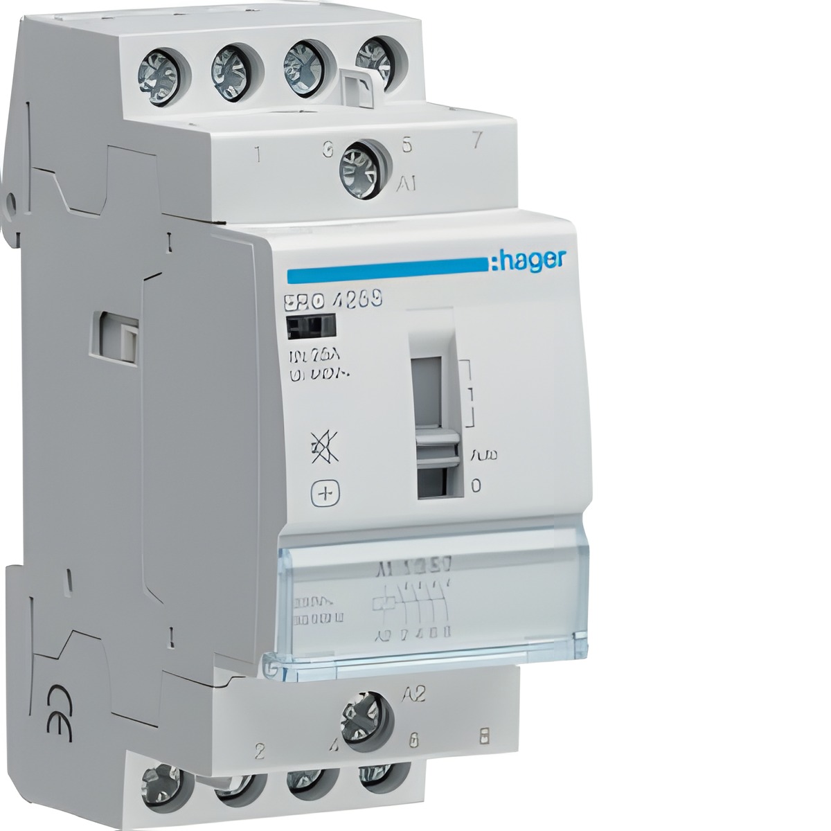 HAG ERC425S Stykač se sníž. hlučností 25A, 4S, 230V AC